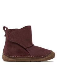 Froddo Kozaki G2160082-11 S Bordowy. Czerwone kozaki dziewczęce Froddo, bez wzorów, ze skóry, bez obcasa. Za 349.99 zł.