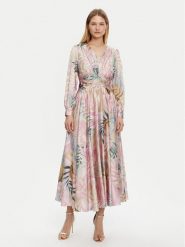 Guess Sukienka wieczorowa W5PK1U WD8G2 Kolorowy Regular Fit. Sukienki damskie Guess, xs, z aplikacjami, z syntetyku, wizytowe, bez kołnierzyka, bez ramiączek. Za 1,059.00 zł.