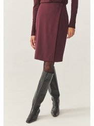 TATUUM Spódnica "Bowa" w kolorze bordowym rozmiar: 40. Czerwone spódniczki damskie Tatuum, bez wzorów, midi, proste. Za 170.95 zł.