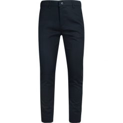 Spodnie Casualowe, Ciemne Granatowe Chinosy z Elastanem, Zwężana Nogawka, Męskie -QUICKSIDE. Spodnie materiałowe męskie Quickside, bez wzorów, z elastanu. Za 159.00 zł.