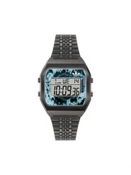 Adidas Zegarek Digital Two AOST24558 Czarny. Czarne, cyfrowe zegarki męskie Adidas. Za 359.99 zł.