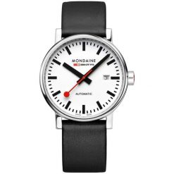 Zegarek męski Mondaine MSE.40610.LBV, Automatic, 40mm, 5ATM. Szare zegarki męskie MONDAINE, ze stali. Za 2,925.95 zł.
