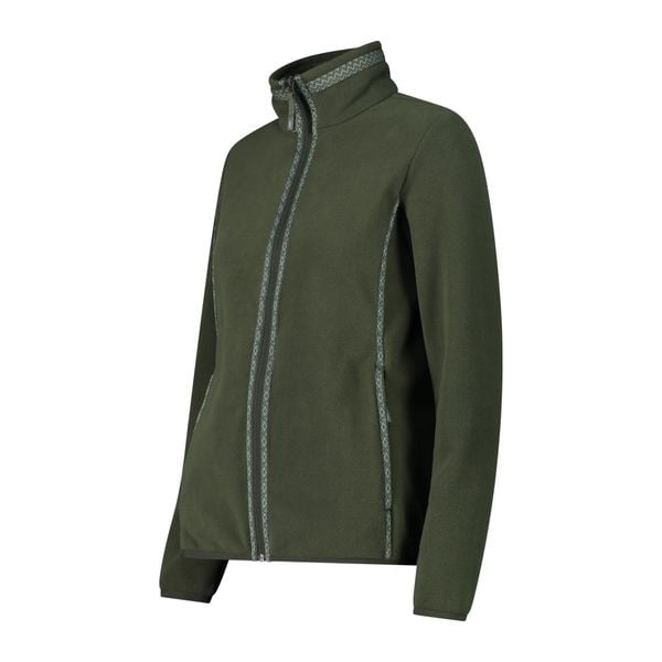 Bluza damska turystyczna CMP 34H0496. Zielone bluzy bez kaptura damskie CMP, s, z materiału. Za 338.90 zł.