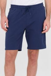 GUESS Granatowe męskie shorty Arlo, Rozmiar XL. Niebieskie szorty męskie Guess, z aplikacjami. W wyprzedaży za 158.99 zł.