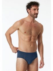 Schiesser Slipy w kolorze granatowym rozmiar: S. Niebieskie slipki męskie Schiesser, bez wzorów. Za 39.99 zł.