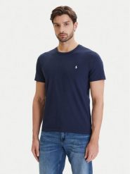 Polo Ralph Lauren T-Shirt 714844756007 Granatowy Regular Fit. Niebieskie koszulki polo męskie Polo Ralph Lauren, m, bez wzorów, z bawełny, bez ramiączek. Za 204.99 zł.