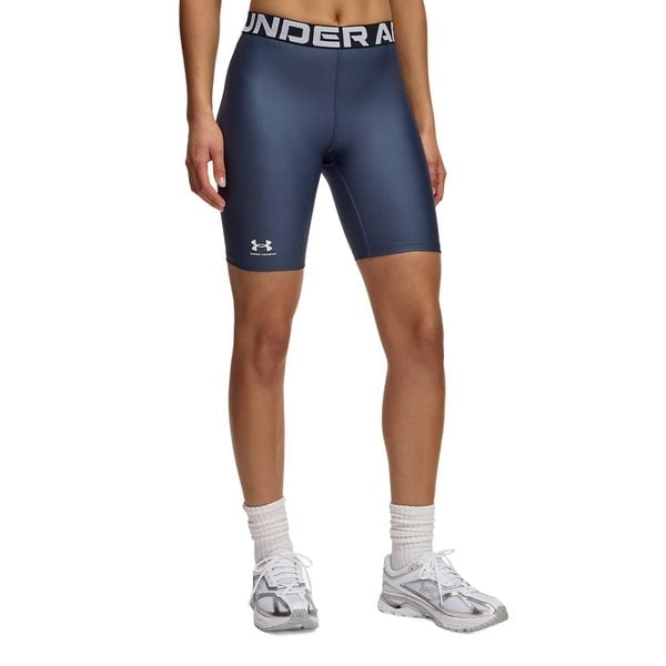 Spodenki damskie Under Armour HG Authentics 8in. Niebieskie szorty damskie Under Armour, bez wzorów. Za 89.99 zł.