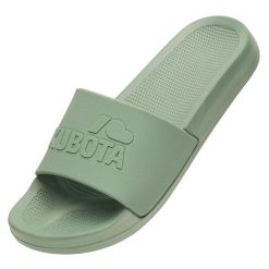 Kubota Klapki Basenowe Basic Plain. Brązowe klapki damskie Kubota, bez wzorów, bez obcasa. Za 99.99 zł.