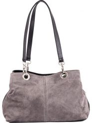 Lia Biassoni Skórzana torebka "Alvo" w kolorze szarym - 32 x 20 x 14 cm rozmiar: onesize. Szare torebki klasyczne damskie Lia Biassoni, bez wzorów, z materiału, bez dodatków. Za 173.99 zł.
