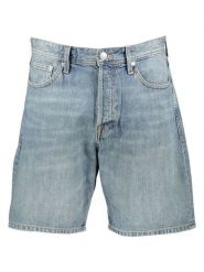 Jack & Jones Bermudy dżinsowe "Tony" w kolorze błękitnym rozmiar: S. Niebieskie szorty męskie Jack & Jones, z aplikacjami, z bawełny, klasyczne. Za 91.99 zł.