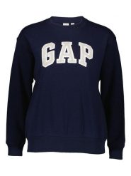 GAP Bluza w kolorze granatowym rozmiar: XS. Niebieskie bluzy bez kaptura damskie GAP, xs. Za 118.84 zł.