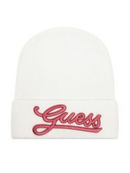 Guess Czapka AW5400 POL01 Écru. Czapki zimowe damskie Guess, z wiskozy. Za 129.99 zł.
