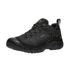 Buty trekkingowe męskie Keen Targhee Iv Wp. Czarne buty trekkingowe męskie Keen, z materiału, bez zapięcia, trekkingowe. Za 828.00 zł.
