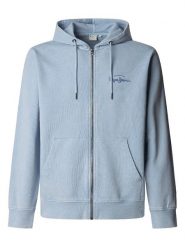 Pepe Jeans Bluza w kolorze błękitnym rozmiar: XXL. Niebieskie bluzy z kapturem męskie Pepe Jeans, xxl, z bawełny. Za 237.17 zł.