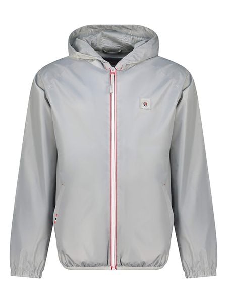 Geographical Norway Kurtka przeciwdeszczowa "Boatom" w kolorze szarym rozmiar: XL. Szare kurtki outdoor męskie Geographical Norway, xl, bez wzorów, bez kaptura. Za 114.95 zł.