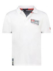 Canadian Peak Koszulka polo "Koffreak" w kolorze białym rozmiar: XXL. Białe koszulki polo męskie Canadian Peak, xxl, bez wzorów, z bawełny, bez ramiączek. Za 86.99 zł.