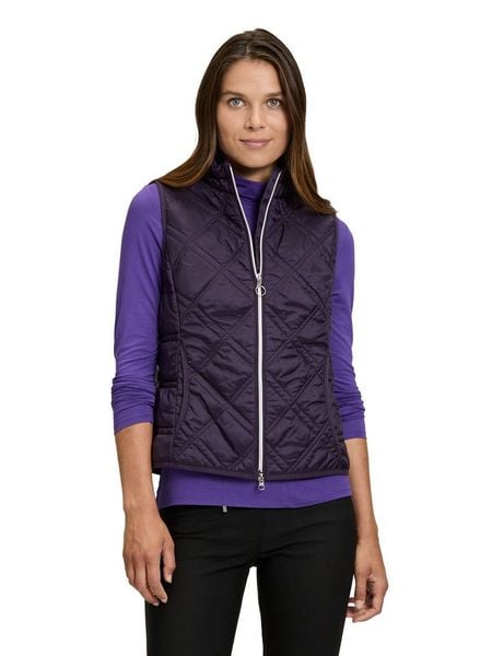 Betty Barclay Kamizelka pikowana w kolorze fioletowym rozmiar: 38. Różowe kamizelki damskie Betty Barclay. Za 96.14 zł.