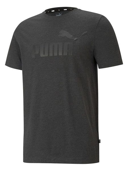 Puma Koszulka sportowa "Ess Heather" w kolorze szarym rozmiar: M. Szare t-shirty sportowe męskie Puma, m, bez ramiączek, outdoorowe. Za 82.95 zł.