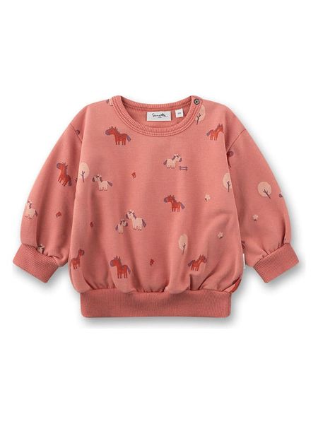 Sanetta Kidswear Bluza w kolorze pomarańczowym rozmiar: 86. Pomarańczowe bluzy i bluzki niemowlęce Sanetta Kidswear, bez wzorów, z bawełny, bez ramiączek, bez kaptura. Za 73.99 zł.