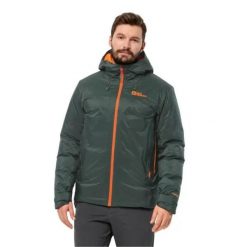 Kurtka turystyczna męska Jack Wolfskin Cyrox 2L Down. Zielone kurtki męskie Jack Wolfskin, na zimę, l, bez wzorów, z poliesteru, z kapturem. Za 1,662.00 zł.