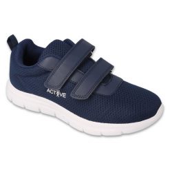 Befado obuwie damskie 517D026 niebieskie. Niebieskie buty sportowe na co dzień damskie bez wzorów, trekkingowe. W wyprzedaży za 112.68 zł.