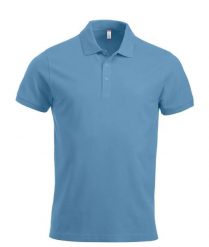 Clique Classic Lincoln S/S koszulka polo męska — nowoczesny fason, 100% bawełna. Niebieskie koszulki polo męskie CLIQUE, m, bez wzorów, z bawełny, bez ramiączek. Za 121.16 zł.