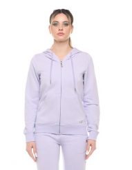 Bluza z bawełna z kaptur na co dzień na siłownię. Fioletowe bluzy z kapturem damskie LEONE 1947 APPAREL, xl, z bawełny. Za 147.31 zł.