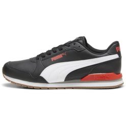 Buty do chodzenia męskie Puma St Runner V3. Czarne buty sportowe na co dzień męskie Puma, z gumy, bez zapięcia, trekkingowe. Za 361.00 zł.