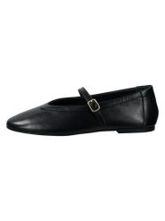 GANT Footwear Skórzane baleriny "Chadii" w kolorze czarnym z paskiem rozmiar: 40. Czarne baleriny damskie GANT Footwear, bez wzorów, bez obcasa. Za 474.95 zł.