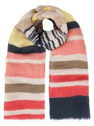 Ilse Jacobsen Szal ze wzorem - 190 x 80 cm rozmiar: onesize. Szaliki i kominy damskie Ilse Jacobsen, bez wzorów, z bawełny. Za 148.26 zł.