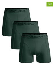 Muchachomalo Bokserki (3 pary) w kolorze zielonym rozmiar: XL. Zielone bokserki męskie Muchachomalo, bez wzorów. Za 114.95 zł.