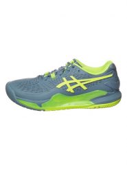 Asics Buty "Resolution 9" w kolorze zielono-niebieskim do tenisa rozmiar: 40. Niebieskie buty fitness męskie Asics, tenisowe. Za 219.60 zł.