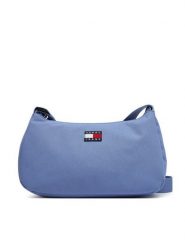 Tommy Jeans Torebka Tjw Ess Daily Shoulder Bag AW0AW18768 Niebieski. Niebieskie torebki klasyczne damskie Tommy Jeans, bez wzorów, z jeansu, bez dodatków. Za 249.99 zł.