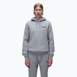 Bluza męska Napapijri B-Kasba Hint. Szare bluzy bez kaptura męskie Napapijri, m. W wyprzedaży za 347.75 zł.