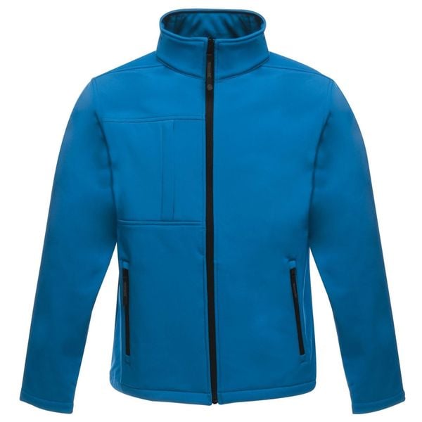 Męski Softshell Octagon II. Czarne kurtki softshell damskie Regatta, m, bez wzorów, z softshellu, bez kaptura. Za 225.99 zł.