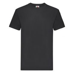 Koszulka Unisex Dla Dorosłych Super Premium. Czarne bluzki damskie Fruit of the Loom, xl, bez wzorów, sportowe, bez kołnierzyka, bez ramiączek. Za 50.99 zł.