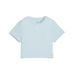 Damska krótka koszulka TAD ESSENTIALS PUMA. Niebieskie bluzki damskie Puma, l, bez kołnierzyka, bez ramiączek. Za 129.00 zł.