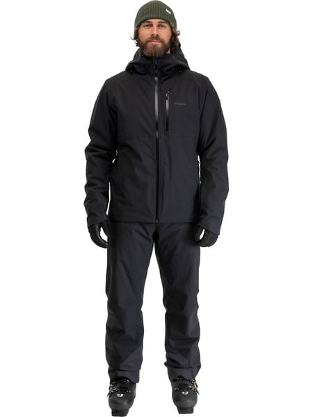 Bergans Kurtka narciarska "Oppdal" w kolorze czarnym rozmiar: S. Czarne kurtki narciarskie i snowboardowe damskie Bergans, s, bez wzorów, z materiału, bez kaptura. Za 697.85 zł.