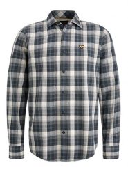 PME Legend Koszula w kolorze granatowo-szarym rozmiar: M. Niebieskie koszule męskie PME Legend, m, bez wzorów, z bawełny, bez kołnierzyka, bez ramiączek. Za 99.80 zł.