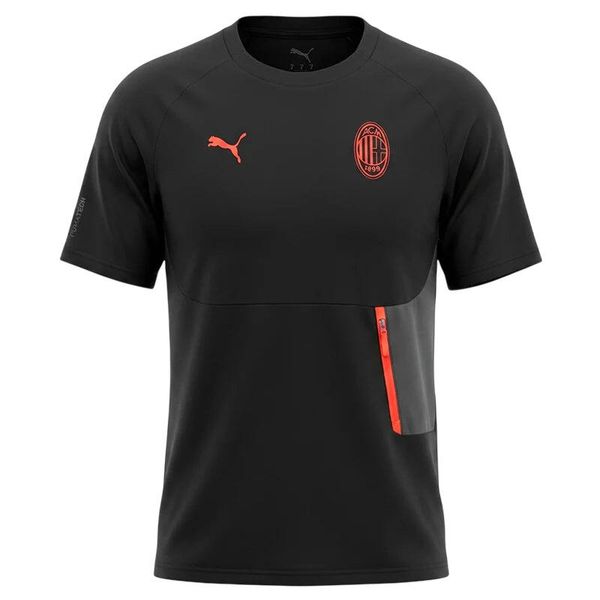 T-shirt treningowy Milan AC 2026/27. Czerwone t-shirty męskie Puma, xl, bez wzorów, z materiału, bez kołnierzyka. Za 211.40 zł.