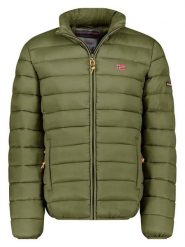 Geographical Norway Kurtka pikowana "Amigolor" w kolorze khaki rozmiar: S. Brązowe kurtki męskie Geographical Norway, s, bez wzorów, bez kaptura. Za 114.17 zł.