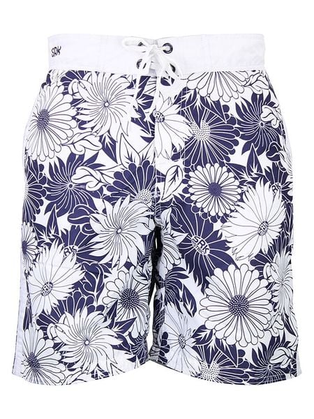 SRK Szorty kąpielowe "Cabana" w kolorze fioletowo-białym rozmiar: M. Białe szorty sportowe męskie SRK, m, z materiału, outdoorowe. Za 64.95 zł.