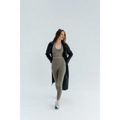 Legginsy modelujące do jogi Moonholi Malibu Evenings z wysokim stanem. Szare bielizna termoaktywna damska MOONHOLI. Za 359.00 zł.
