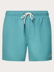 Oakley Szorty kąpielowe "Clear Lake 16 Volley" w kolorze turkusowym rozmiar: L. Niebieskie szorty sportowe męskie Oakley, l, z materiału, outdoorowe. Za 127.65 zł.
