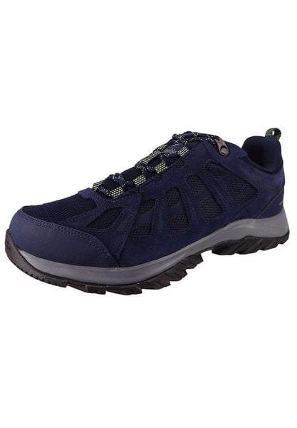 Buty trekkingowe męskie Columbia Redmond Iii Waterproof. Niebieskie buty trekkingowe męskie Columbia, z materiału, bez zapięcia, trekkingowe. Za 355.99 zł.