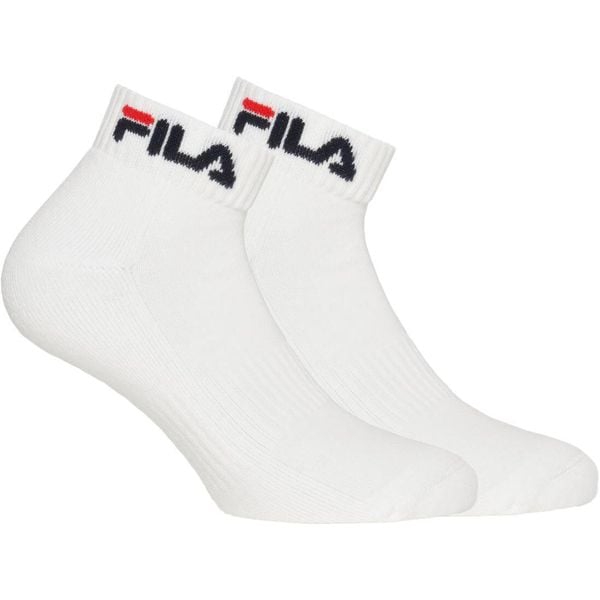 Fila skarpety 2-pack białe rozmiar 43-46. Białe skarpetki damskie Fila, bez wzorów. Za 135.99 zł.
