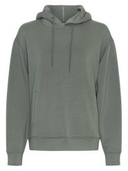 MOSS COPENHAGEN Bluza "Ima Q" w kolorze zielonym rozmiar: M/L. Zielone bluzy z kapturem damskie MOSS COPENHAGEN, l. Za 157.73 zł.
