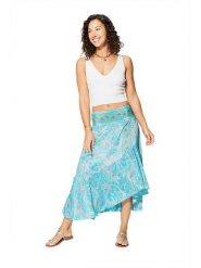 Aller Simplement Spódnica w kolorze turkusowym rozmiar: 34-40. Niebieskie spódniczki damskie Aller Simplement, bez wzorów, klasyczne, z podwyższonym stanem, maxi. Za 65.99 zł.