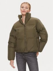 Tommy Hilfiger Kurtka zimowa New York WW0WW39748 Zielony Relaxed Fit. Zielone kurtki damskie Tommy Hilfiger, na zimę, xl, bez wzorów, z syntetyku, bez kaptura. Za 1,049.00 zł.