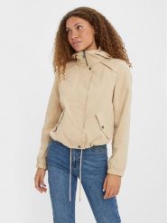 Vero Moda Kurtka przejściowa Zoa 10278214 Beżowy Regular Fit. Brązowe kurtki damskie Vero Moda, xl, bez wzorów, z syntetyku, bez kaptura. Za 139.99 zł.